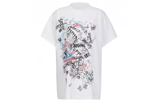 Футболка женская белая Maison Margiela