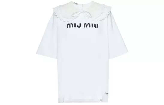 Футболка женская белая Miu Miu