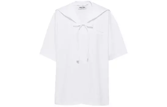 Футболка женская белая Miu Miu