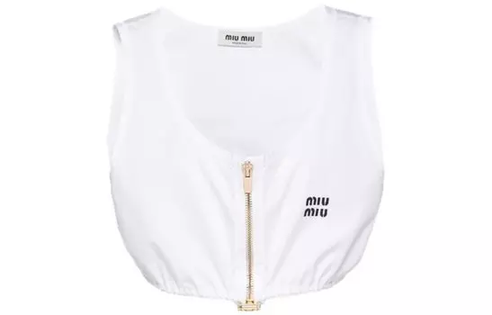 Футболка женская белая Miu Miu