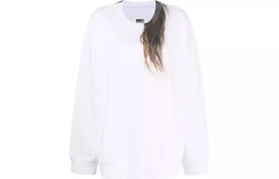 Футболка женская белая Mm6 Maison Margiela