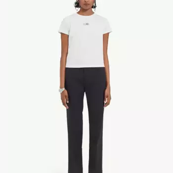 Футболка женская белая Mm6 Maison Margiela