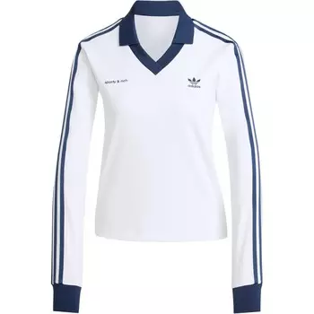 Футболка женская белая от SPORTY & RICH Collaboration Adidas Originals