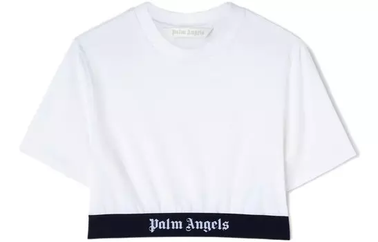 Футболка женская белая Palm Angels