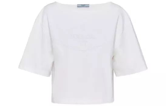 Футболка женская белая Prada