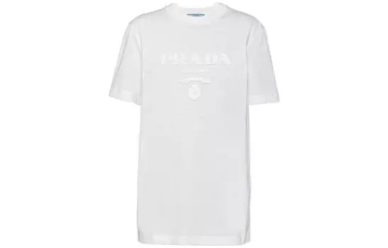 Футболка женская белая Prada