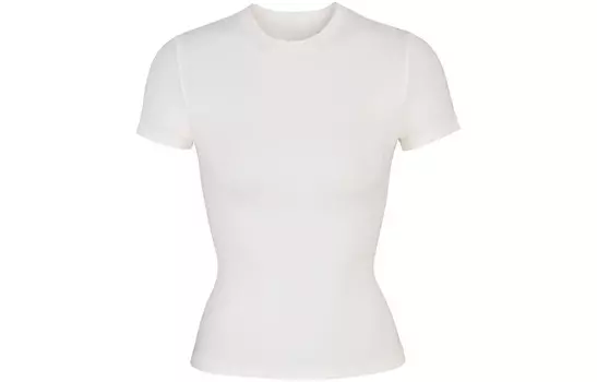 Футболка женская белая Skims