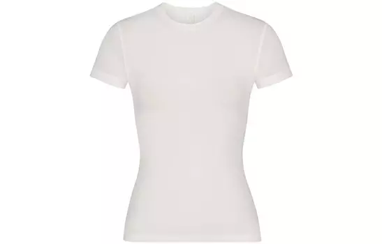 Футболка женская белая Skims