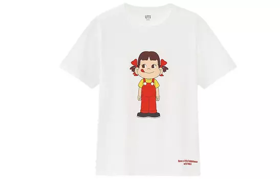Футболка женская белая Uniqlo, белый
