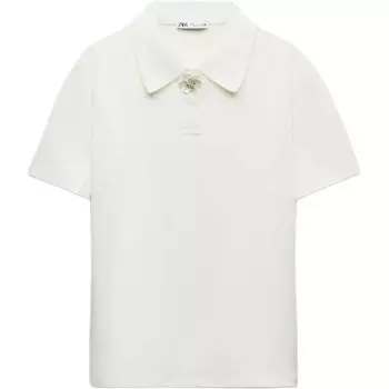Футболка женская белая Zara