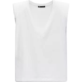 Футболка женская белая Zara