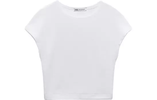 Футболка женская белая Zara