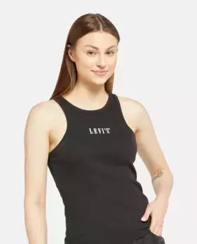 Футболка женская без рукавов Levi's, черный