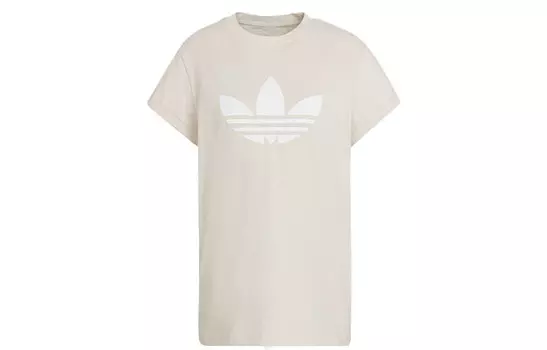 Футболка женская бежевая Adidas Originals