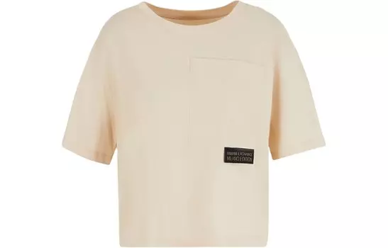 Футболка женская бежевая Armani Exchange