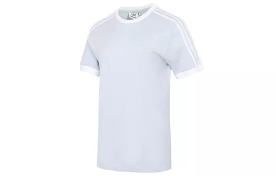 Футболка женская бледно-голубая Adidas Originals