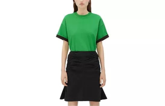 Футболка женская Bottega Veneta, зеленый