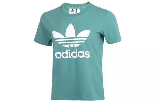Футболка женская Будущее зеленое Adidas Originals