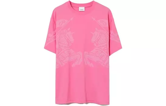 Футболка женская Burberry EKD-Print, розовый