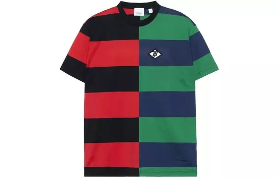 Футболка женская Burberry, красный / серебряный