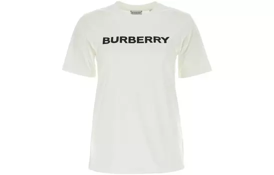 Футболка женская Burberry Logo Printed, белый