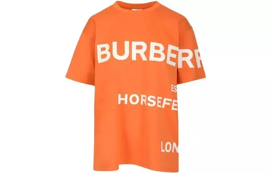 Футболка женская Burberry, оранжевый