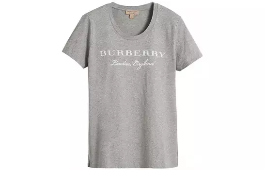 Футболка женская Burberry, серый