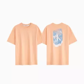 Футболка женская Calvin Klein Jeans с принтом, белый