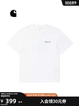 Футболка женская Carhartt WIP с логотипом, белый