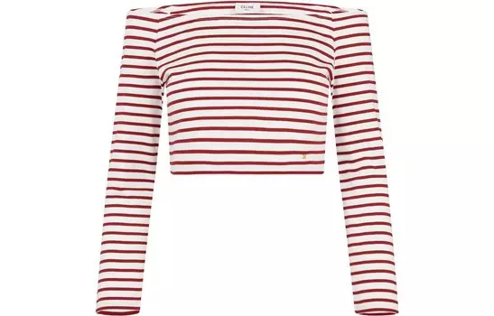 Футболка женская Celine, бордовый