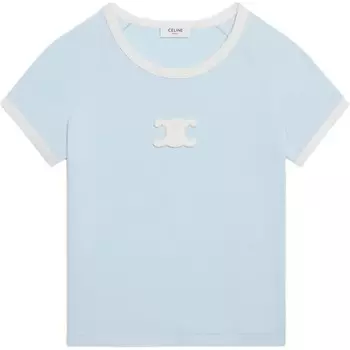 Футболка женская Celine, голубой