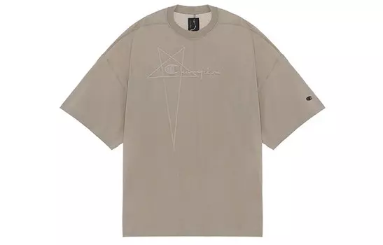Футболка женская Champion x Rick Owens, бежевый