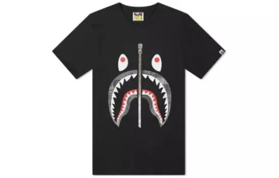 Футболка женская черная A Bathing Ape