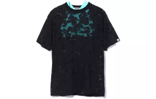 Футболка женская черная A Bathing Ape