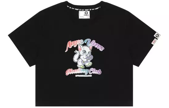 Футболка женская черная Aape