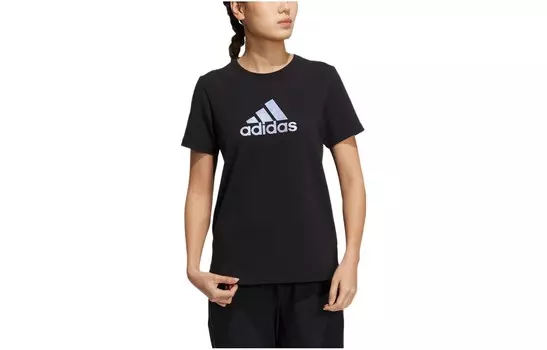 Футболка женская черная Adidas