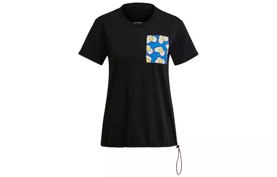 Футболка женская черная Adidas Originals