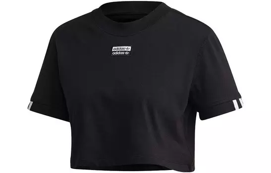 Футболка женская черная Adidas Originals