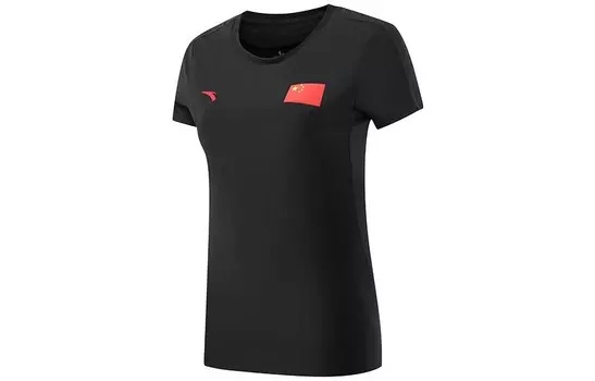 Футболка женская черная Anta