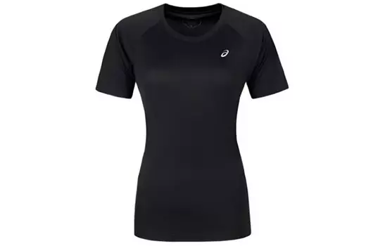 Футболка женская черная Asics