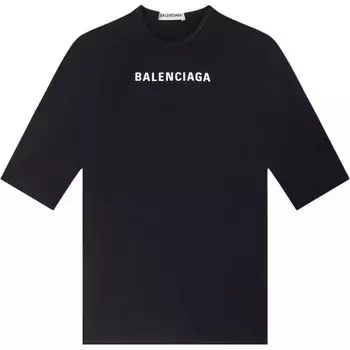 Футболка женская черная Balenciaga