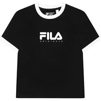 Футболка женская черная Fila