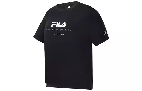 Футболка женская черная Fila