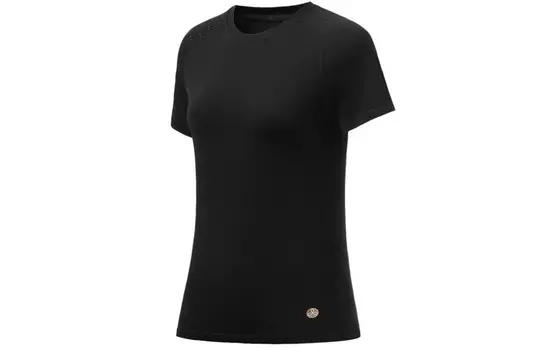 Футболка женская черная Lining