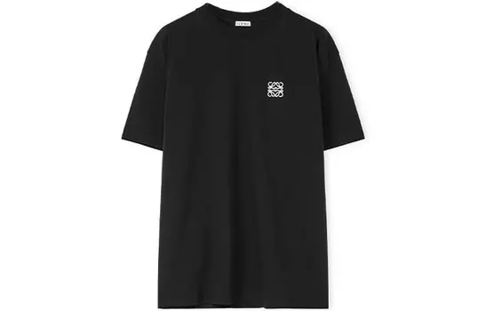 Футболка женская черная Loewe