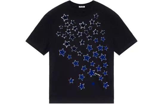 Футболка женская черная Miu Miu