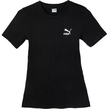 Футболка женская черная Puma