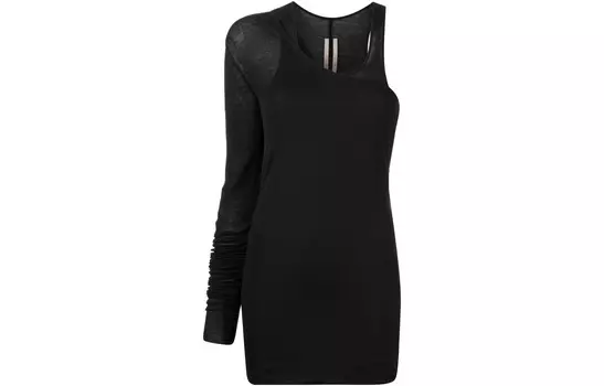 Футболка женская черная Rick Owens