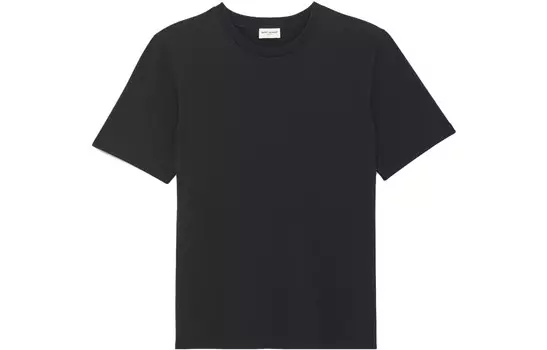 Футболка женская черная Saint Laurent