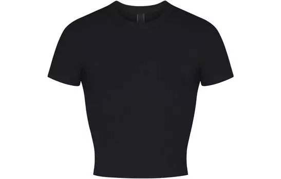 Футболка женская черная Skims